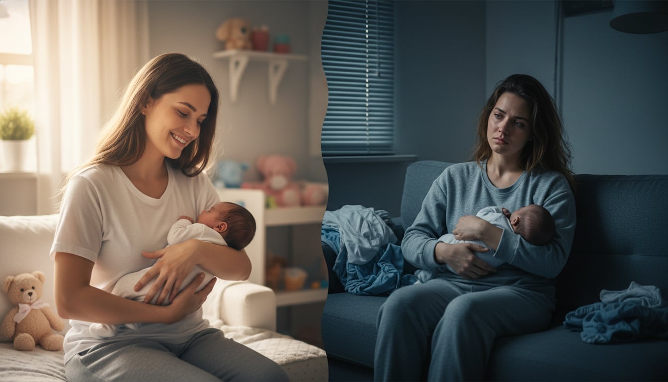 Baby blues e depressão pós-parto