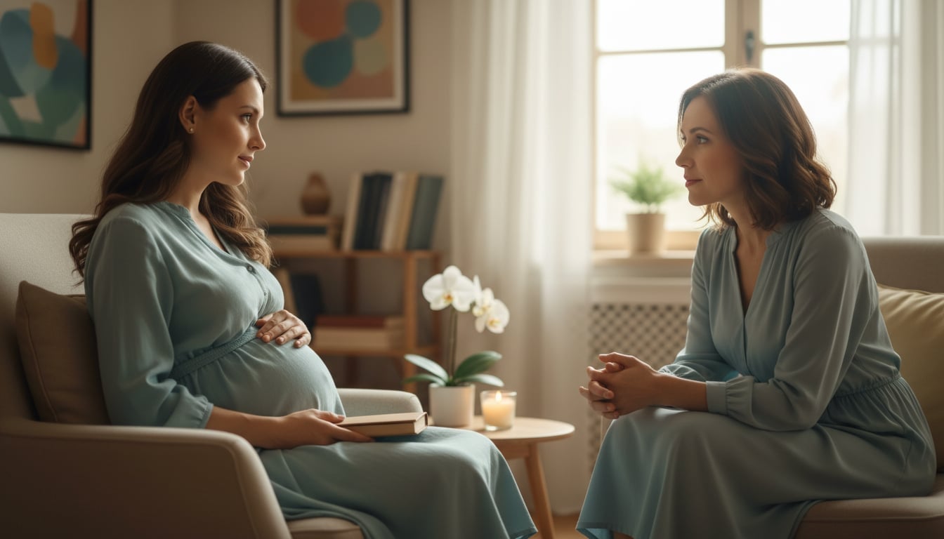 Gestante em atendimento psicanalítico